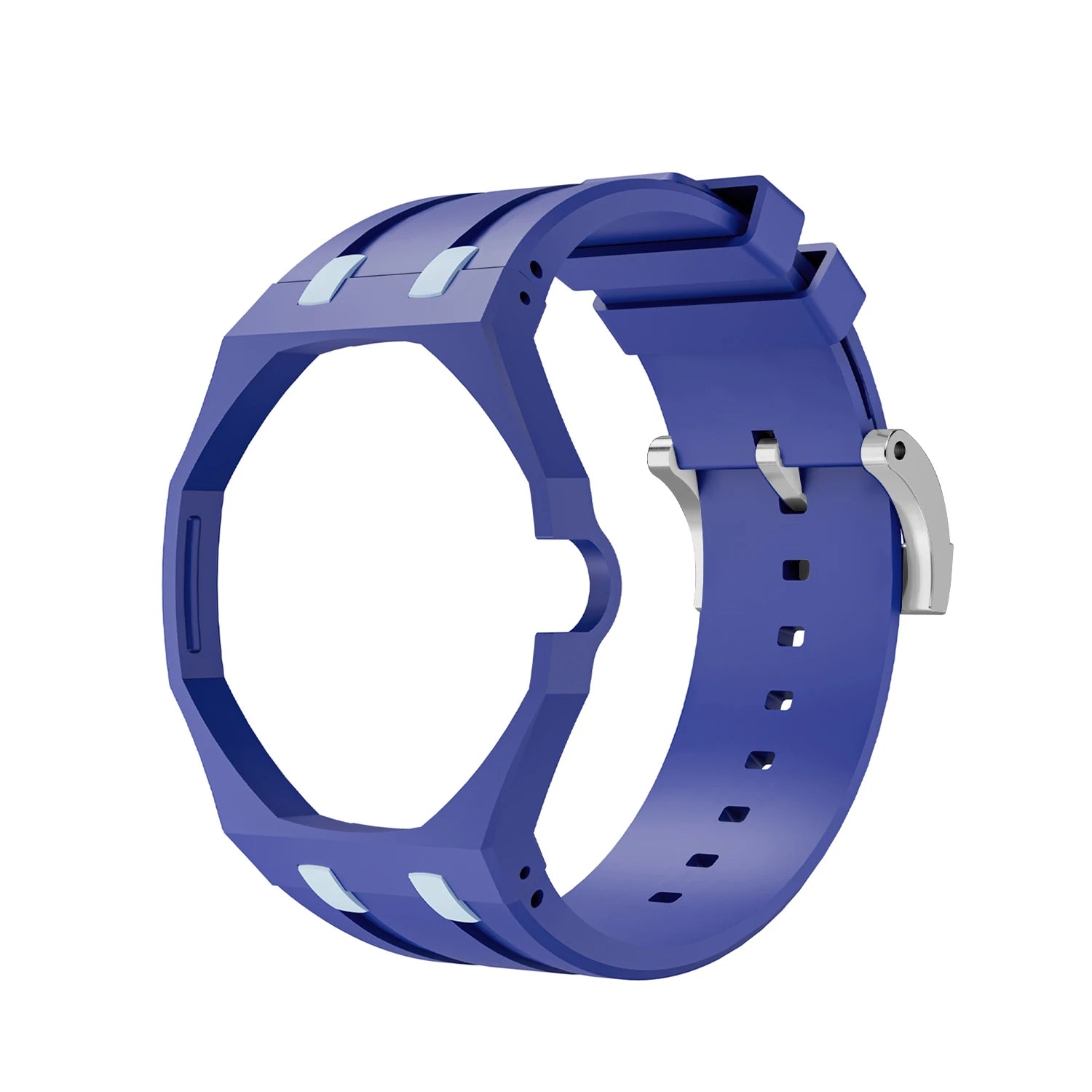 Ceramic Modification Kit For Swatch x AP Royal POP Biomaterials Watch Case Silicone Strap Pocket Changer To Wristwatch