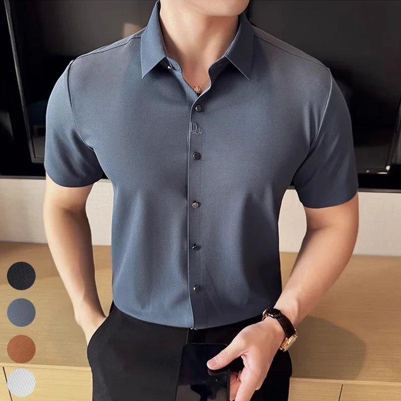 Elegant White Business Shirt
