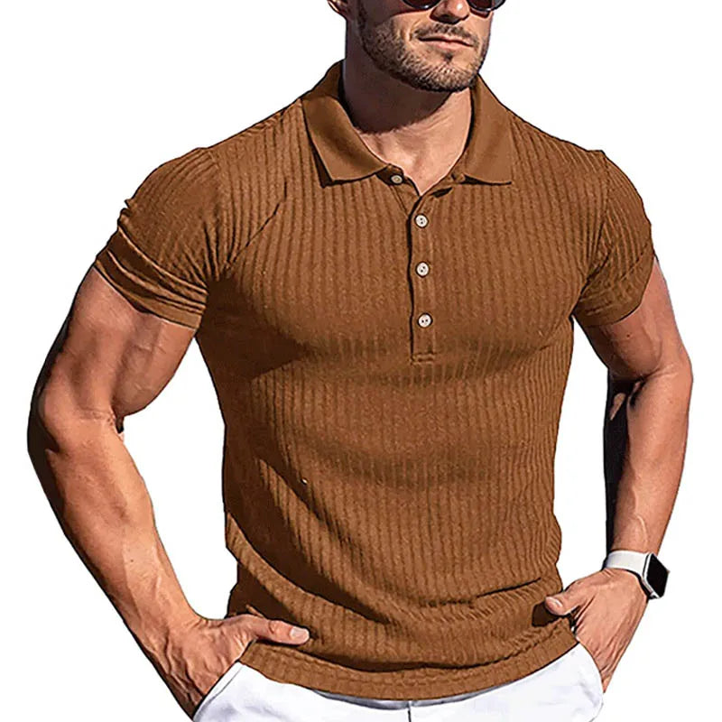 MIG & MIK STYLE™ Men's Premium Knit Polo Shirt