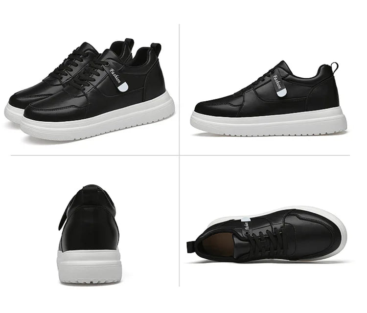 Men Elevator Height Increase Shoes Sneakers Shoes for Men 10cm Sports Casual Invisible Inner Heightening 8cm White Shoes