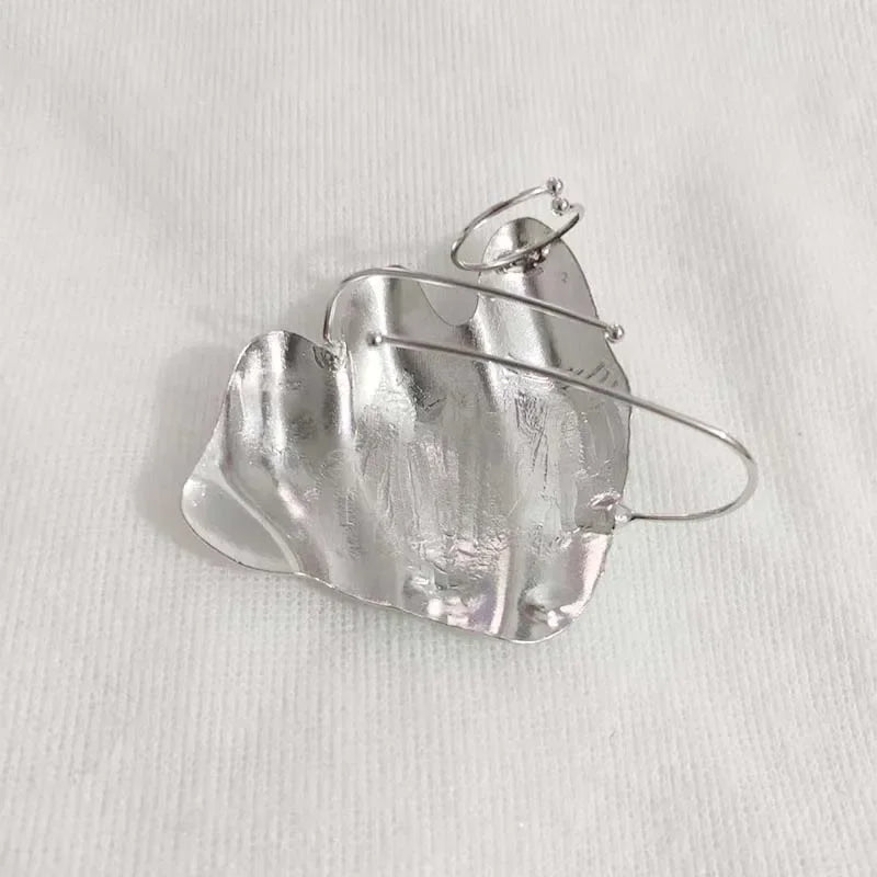 Hiphop Punk Irregular Pleated Knuckle Rings for Women Men Minimalist Exquisite Joint Finger Rings Y2K Gothic Jewelry Gift