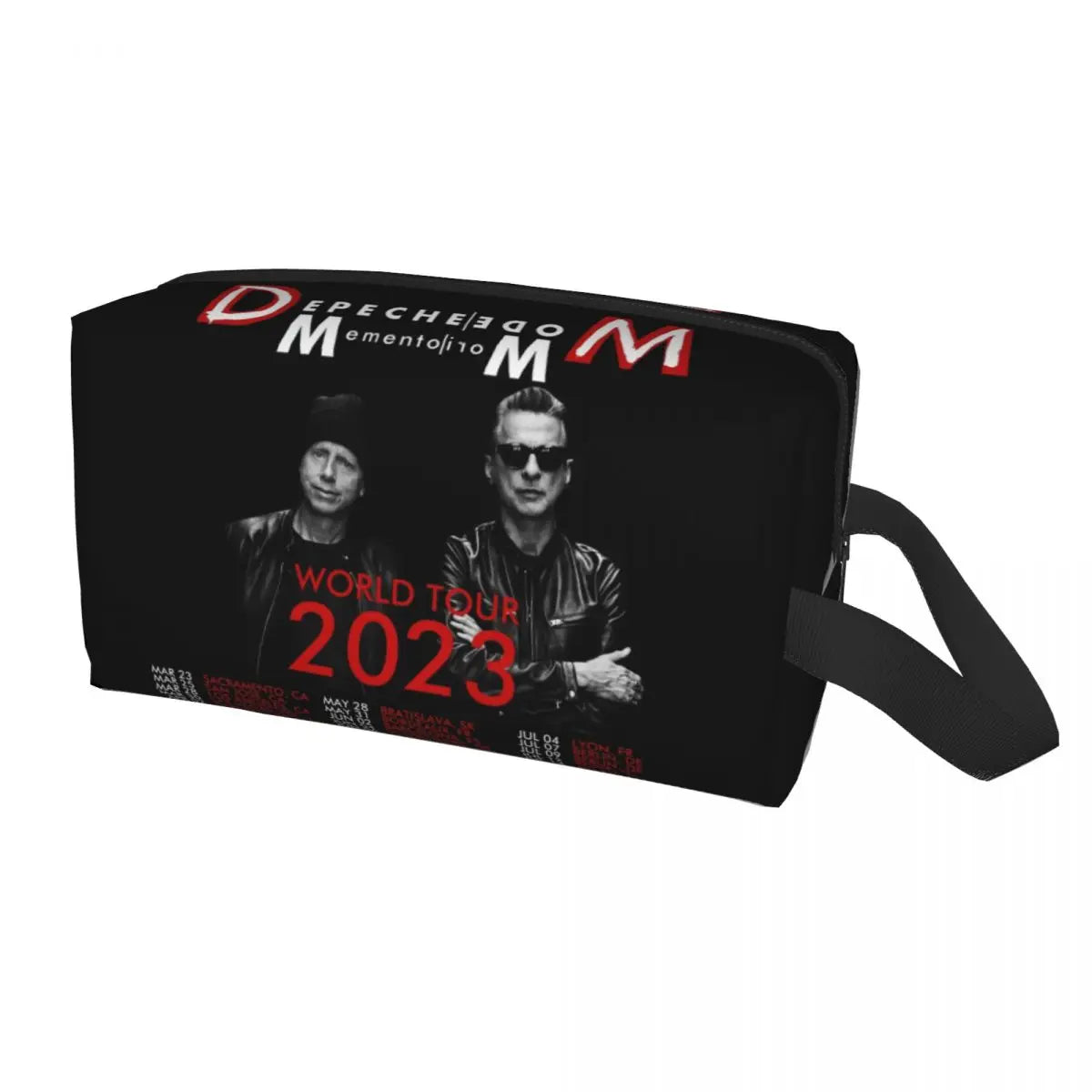 Travel Depeche Cool Mode Electronic Rock Toiletry Bag Cute Makeup Cosmetic Organizer Women Beauty Storage Dopp Kit Case