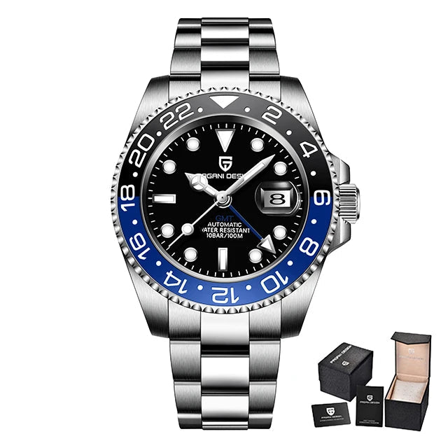 MIG & MIK STYLE™ GMT Automatic Luxury Watch