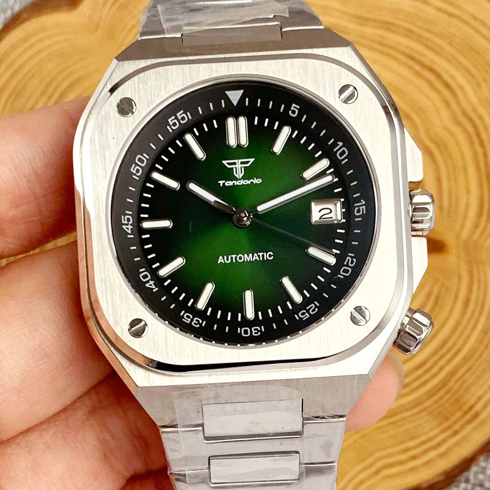 MIG & MIK STYLE™ Heritage Square Automatic Dive Watch