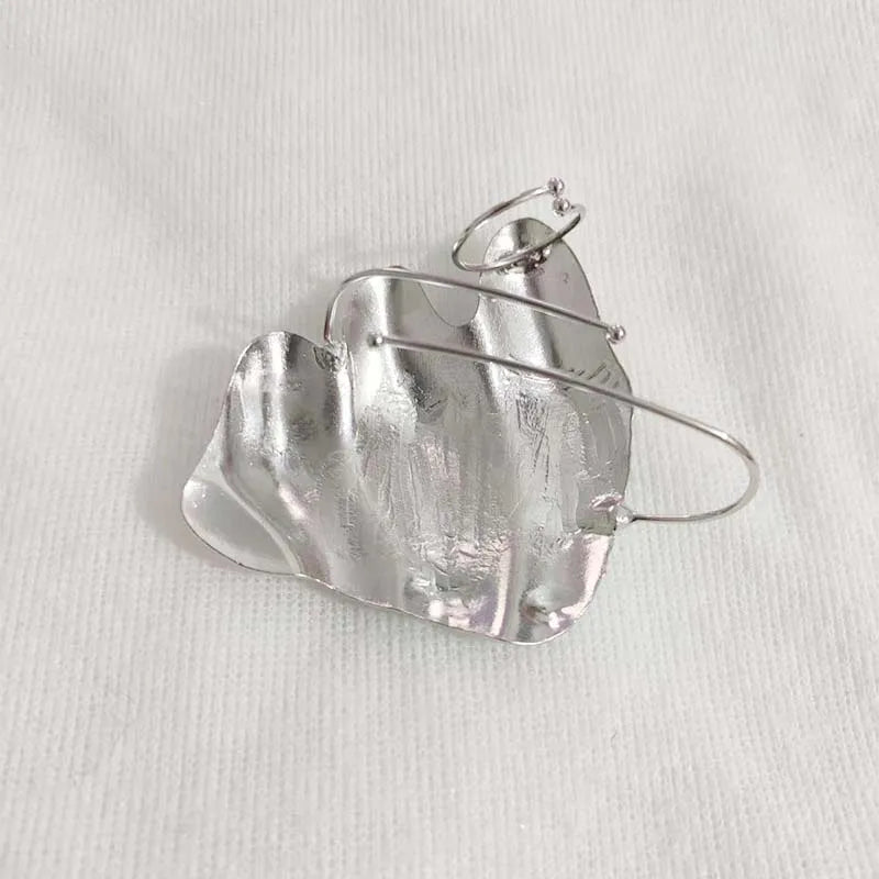 Hiphop Punk Irregular Pleated Knuckle Rings for Women Men Minimalist Exquisite Joint Finger Rings Y2K Gothic Jewelry Gift