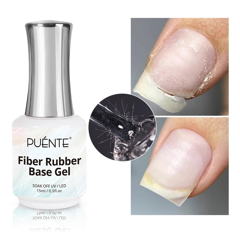 MIG & MIK STYLE™ Fiber Base Gel Nail Strengthener (15ml)