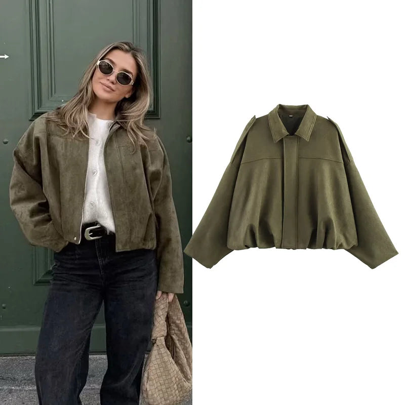 MIG & MIK STYLE™ Vintage Bomber Jacket Coat
