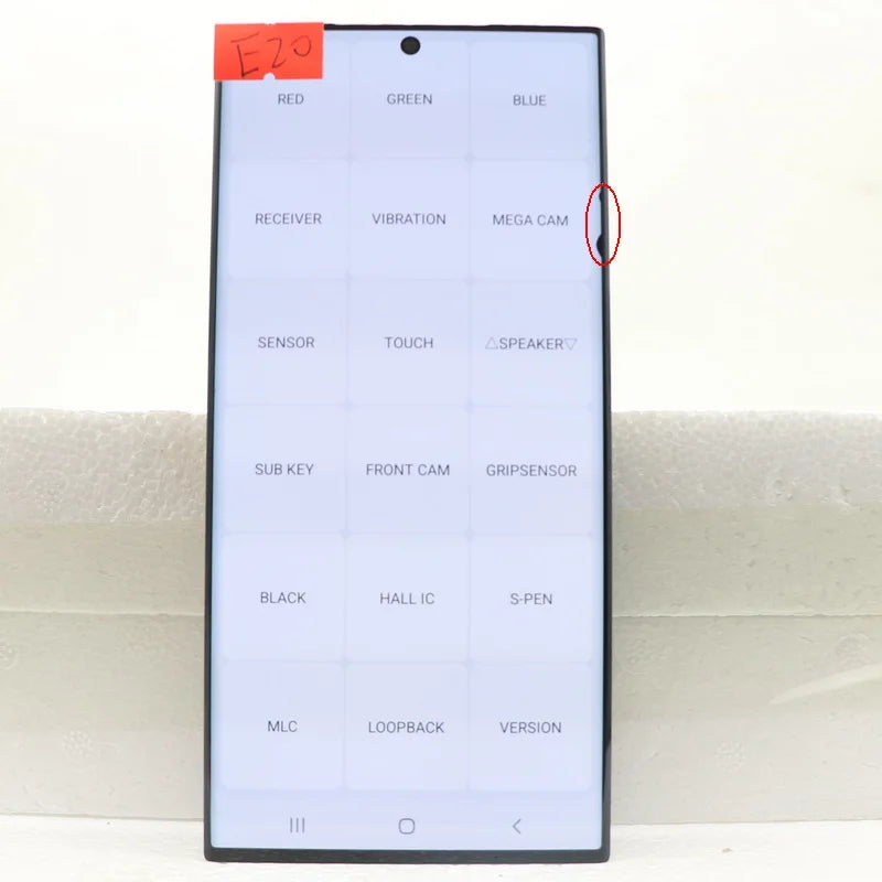 For Samsung Galaxy S23 Ultra 5G AMOLED LCD S918 S918B/DS S918U S918F Lcd Display Digital Touch Screen  Assembly With Defect Dot