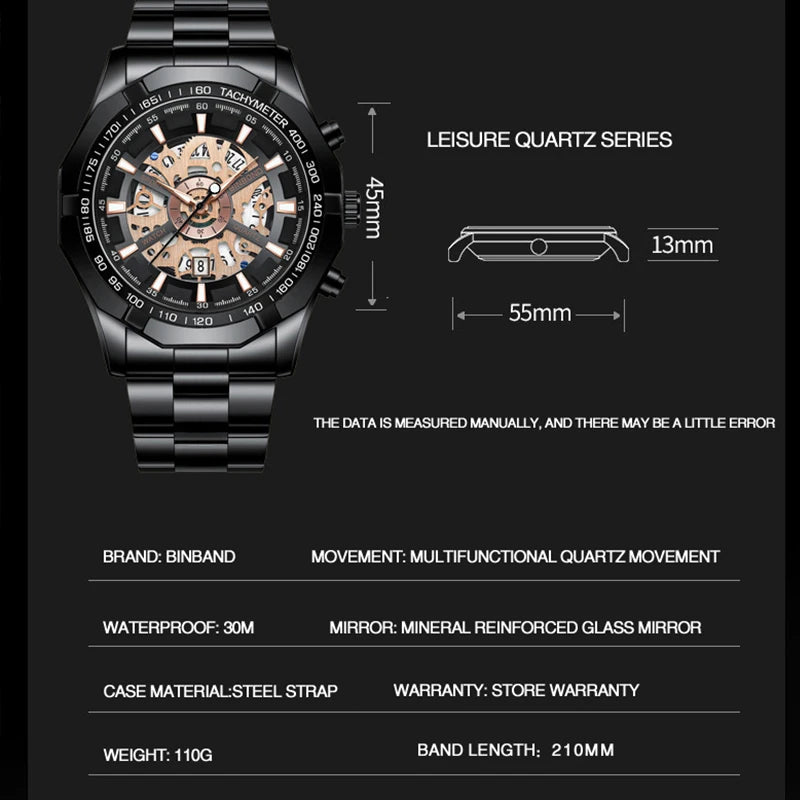 MIG & MIK STYLE™ Executive Business Quartz Watch