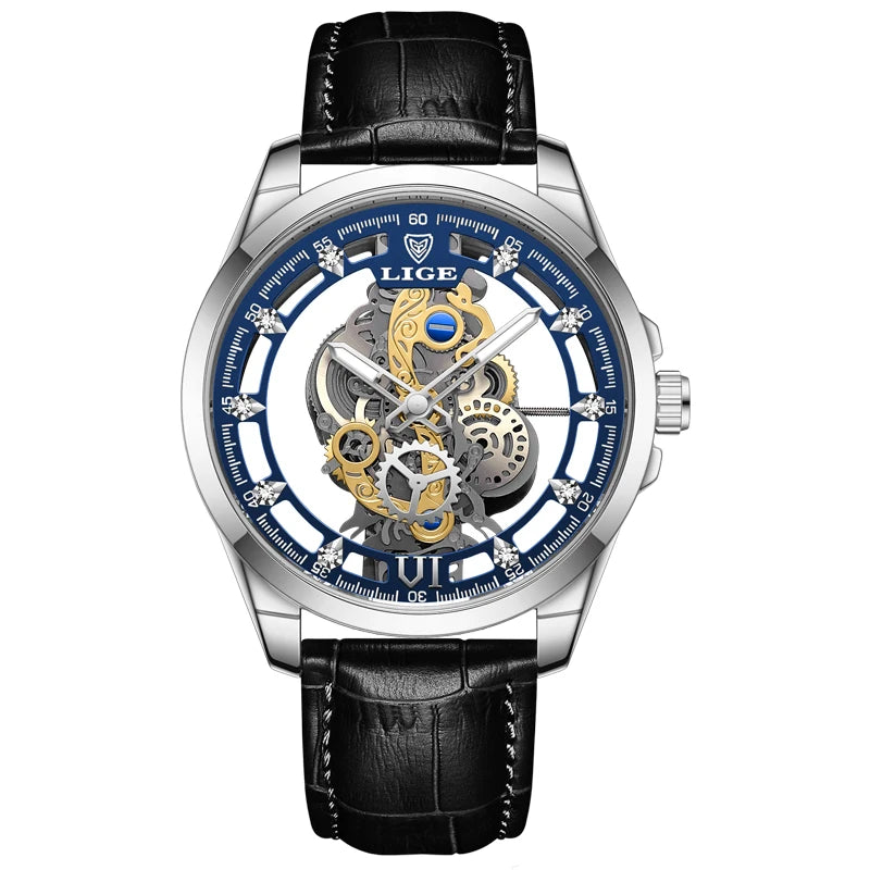 MIG & MIK STYLE™ Gold Skeleton Quartz Watch