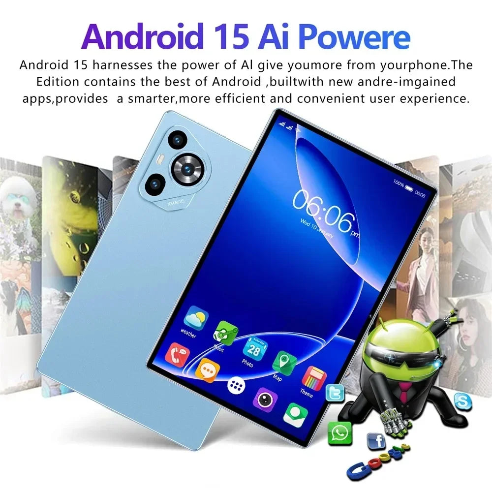 2026 Original Pad 16 Pro Tablet Android 15 24GB 2TB Snapdragon 8 Gen 2 Global Version Tablet 5G Dual SIM Google Play Tablets PC
