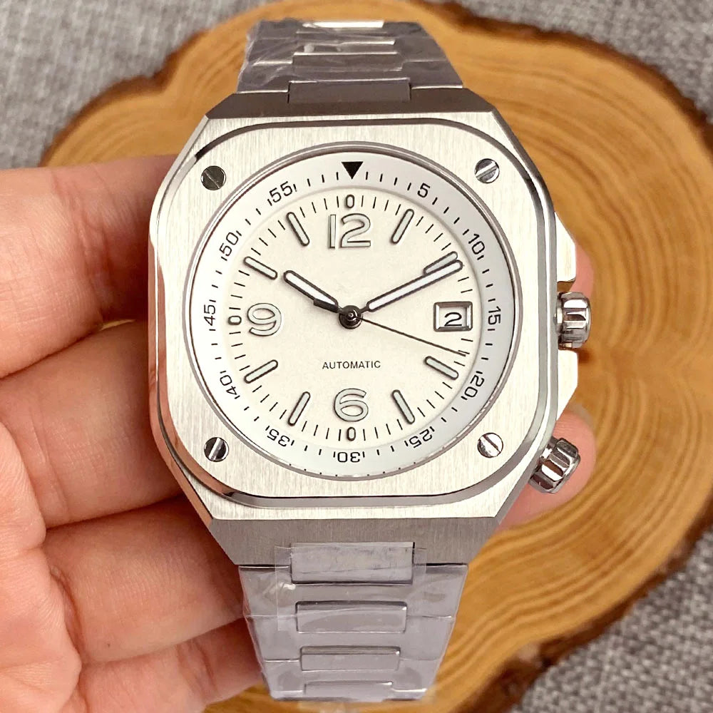MIG & MIK STYLE™ Heritage Square Automatic Dive Watch