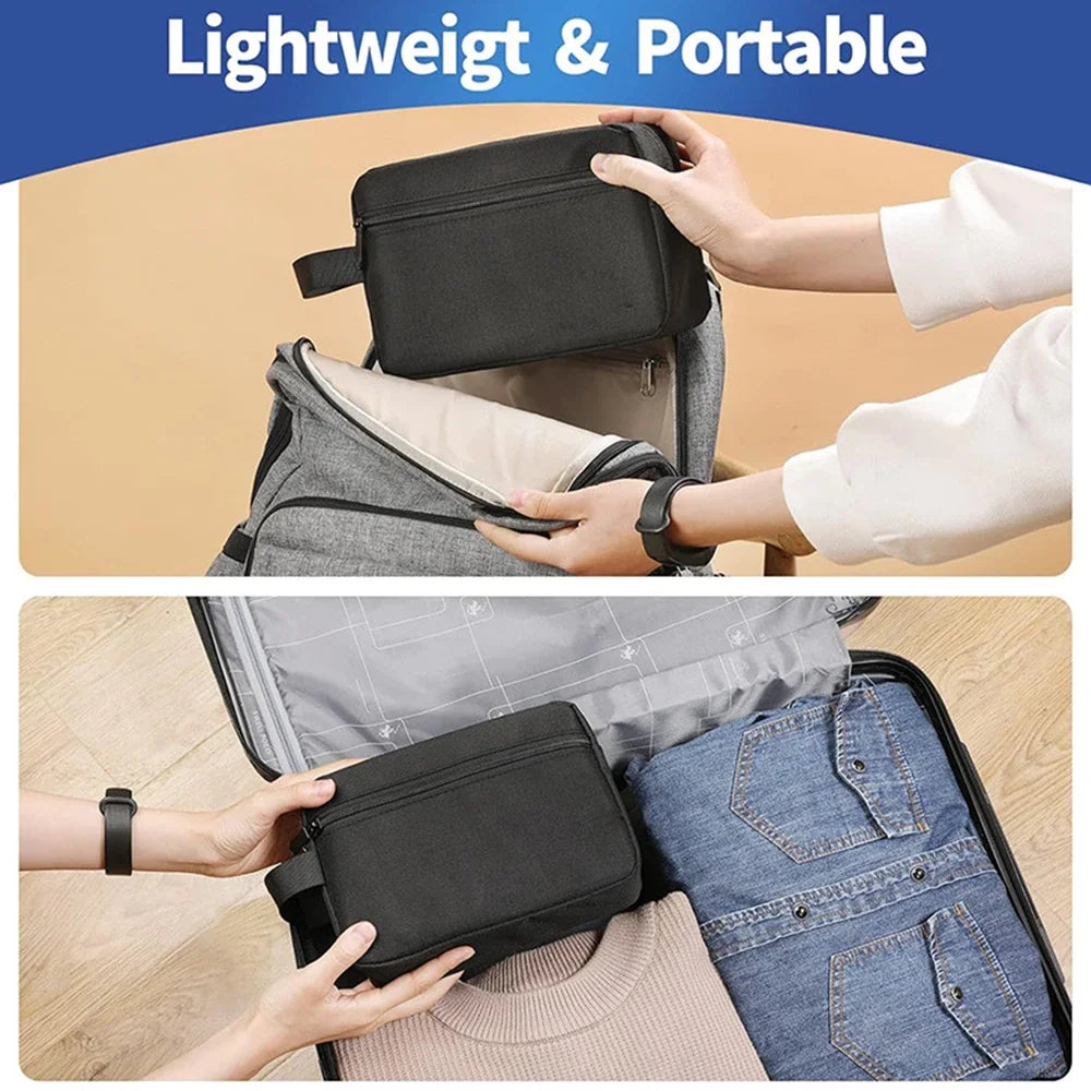 Large Capacity Travel Portable MEN'S Toiletries Bag, WOMEN'S Cosmetics Essential BagWaterproof Beauty Toiletries Bag Handbag-ll
