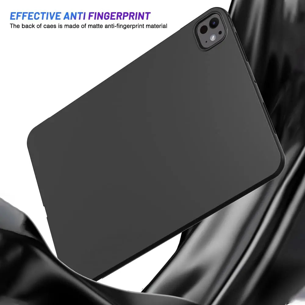 Silicone Tablet Case For Xiaomi Pad 5 6 7 Pro 2024 11.2" 11 Redmi Pad SE Pro 12.1 8.7 10.61 Flexible Soft TPU Black Back Cover