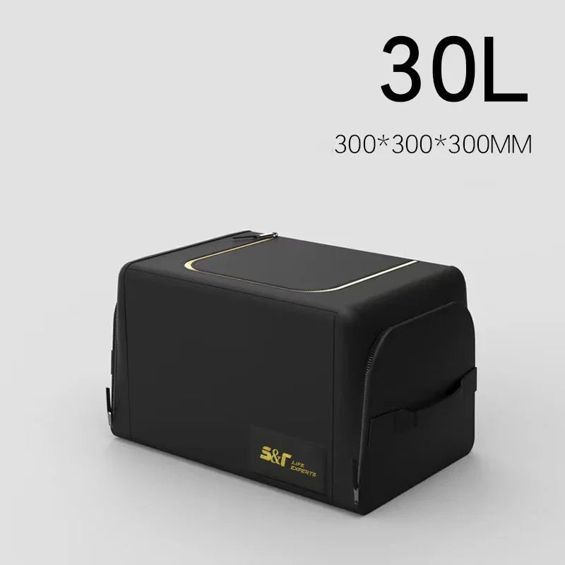 Car Trunk Organizer Box Large Capacity Auto Multiuse Tools Storage Bag Oxford Cloth Folding for Emergency Storage Box