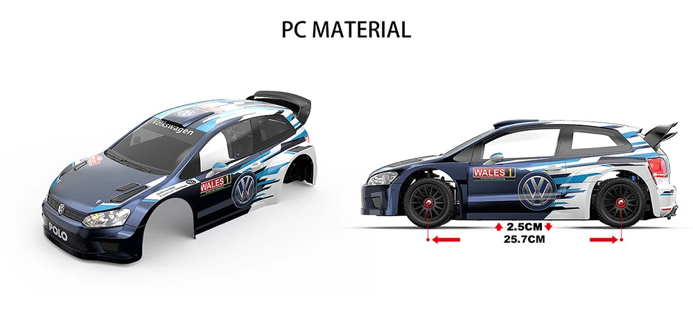 MJX Hyper Go 10303 10304 1:10 Scale Brushless RC Car 70KM/H High-Speed Off-road Racing Car 2.4G Remote Control Drifting Vehicle