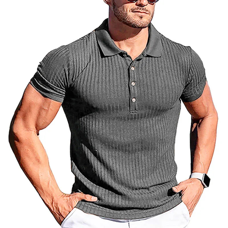 MIG & MIK STYLE™ Men's Premium Knit Polo Shirt