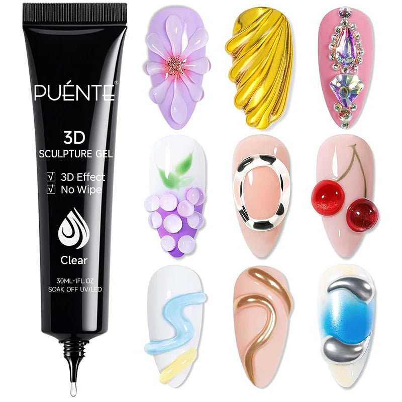 MIG & MIK STYLE™ Fiber Base Gel Nail Strengthener (15ml)