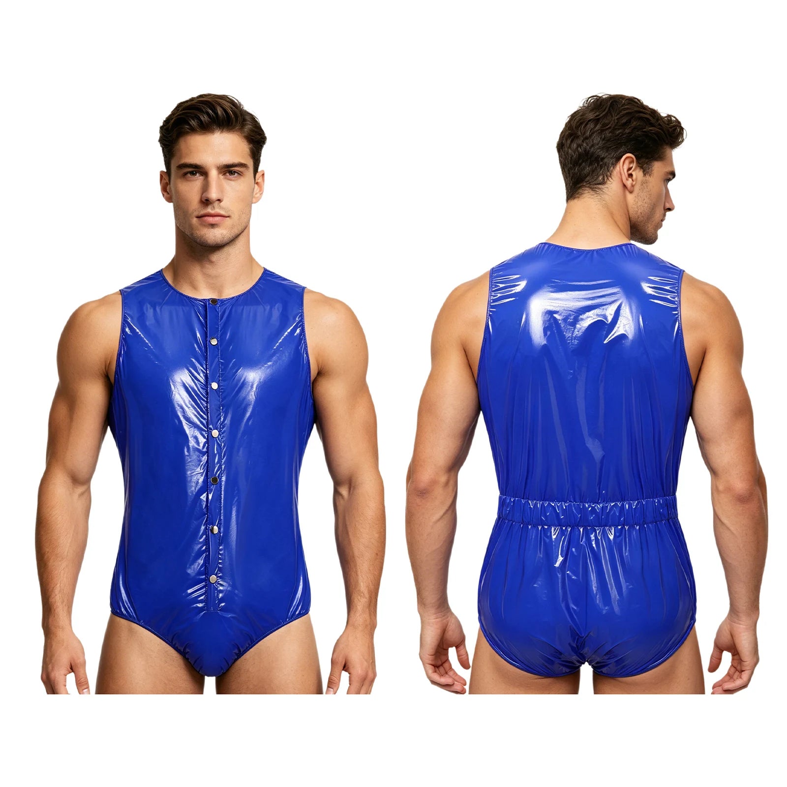 Women Men Waterproof Adaptive Bodysuit Elderly Bedridden Leak-proof Incontinence Diaper Cover Easy-to Wear Rompers Swimsuit