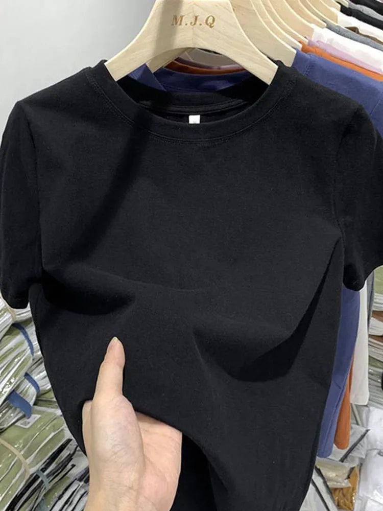 Essential Cotton Stretch Tee
