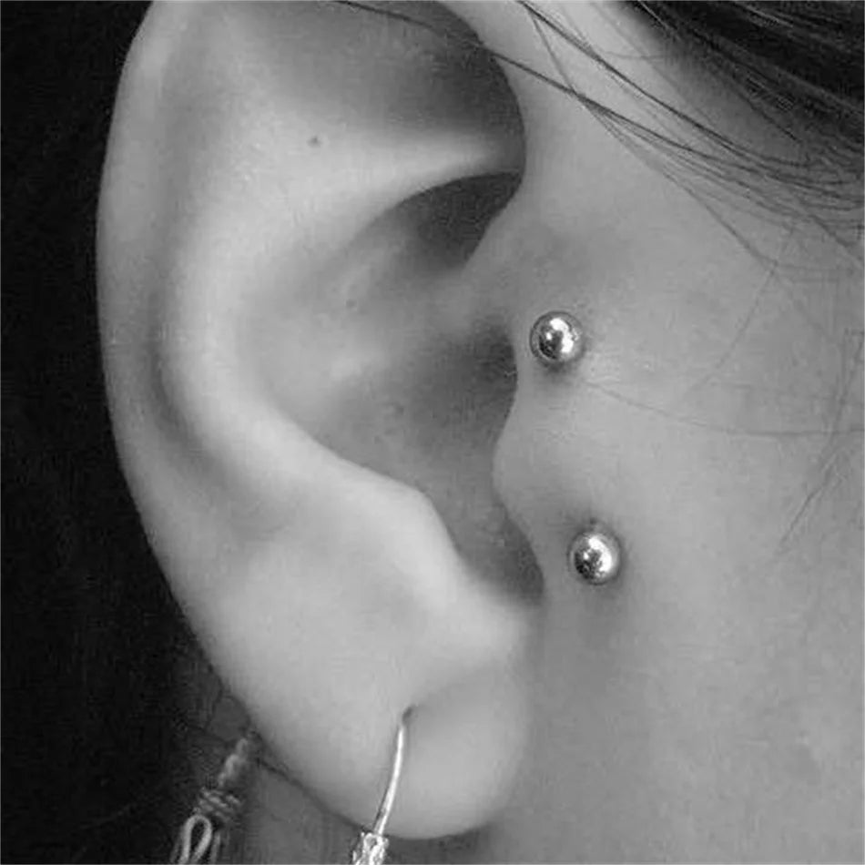 Gold Titanium Piercing Jewelry Set — MIG & MIK STYLE™