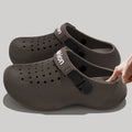 3D Design Chunky Platform Sandals Men 2026 Summer Slip On Non Slip Sport Sandals Men Outdoor Thick Bottom Eva Slippers Beach