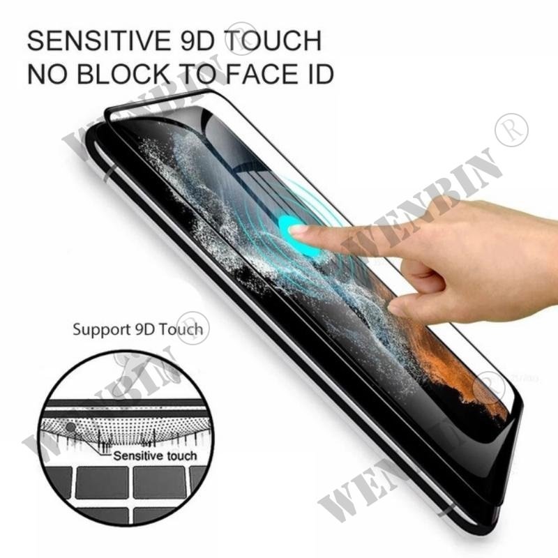 3 Pcs 9HD Screen Protector Full Protective Glass For Asus ROG Phone 8 7 6 Pro Zenfone 10 9 8 7 Screen Protector