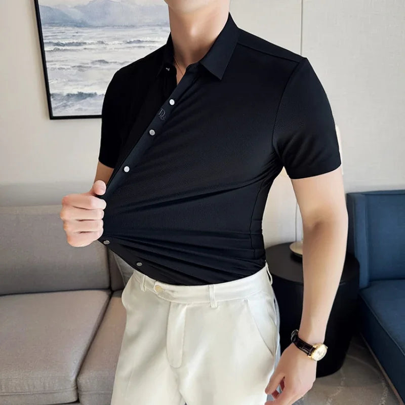 Elegant White Business Shirt
