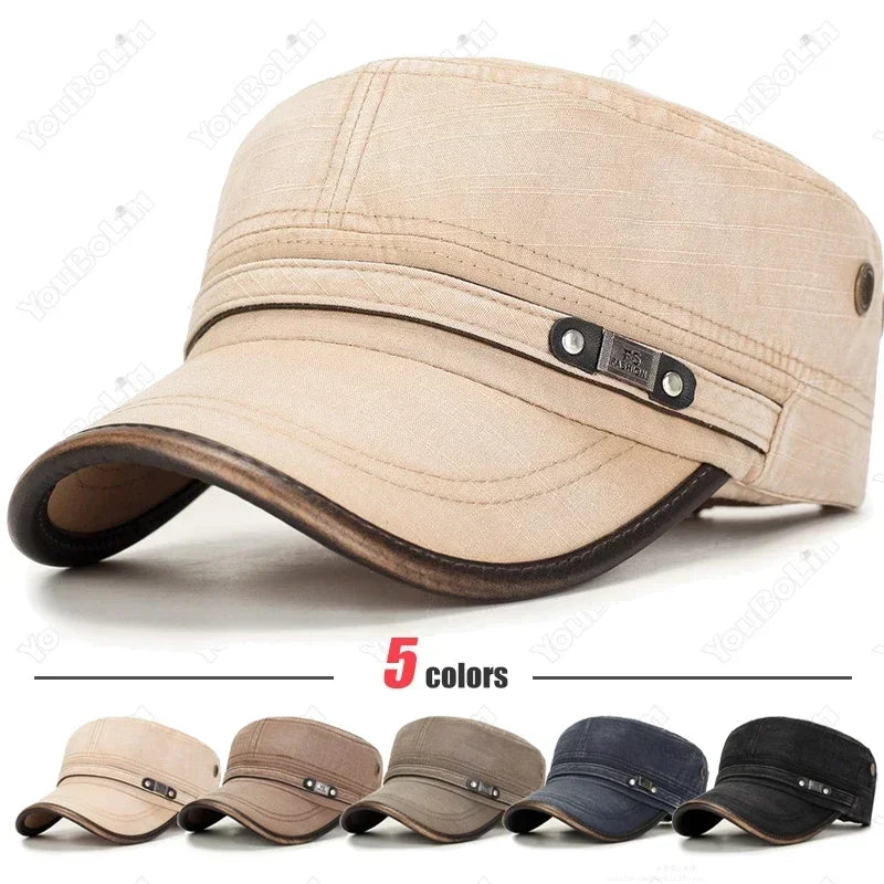 MIG & MIK STYLE™ Washed Distressed Cadet Cap