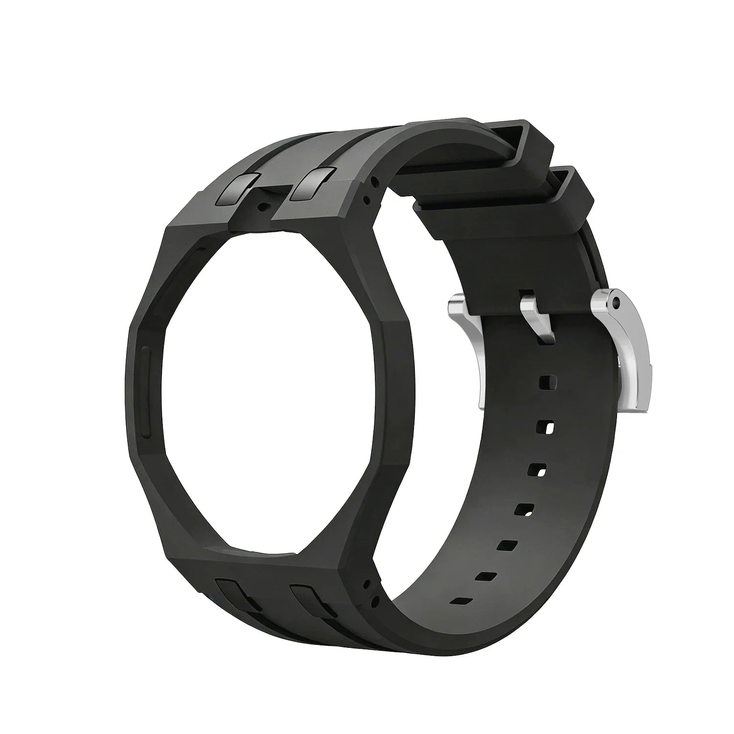 Ceramic Modification Kit For Swatch x AP Royal POP Biomaterials Watch Case Silicone Strap Pocket Changer To Wristwatch
