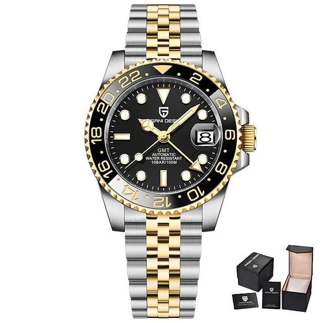 MIG & MIK STYLE™ GMT Automatic Luxury Watch