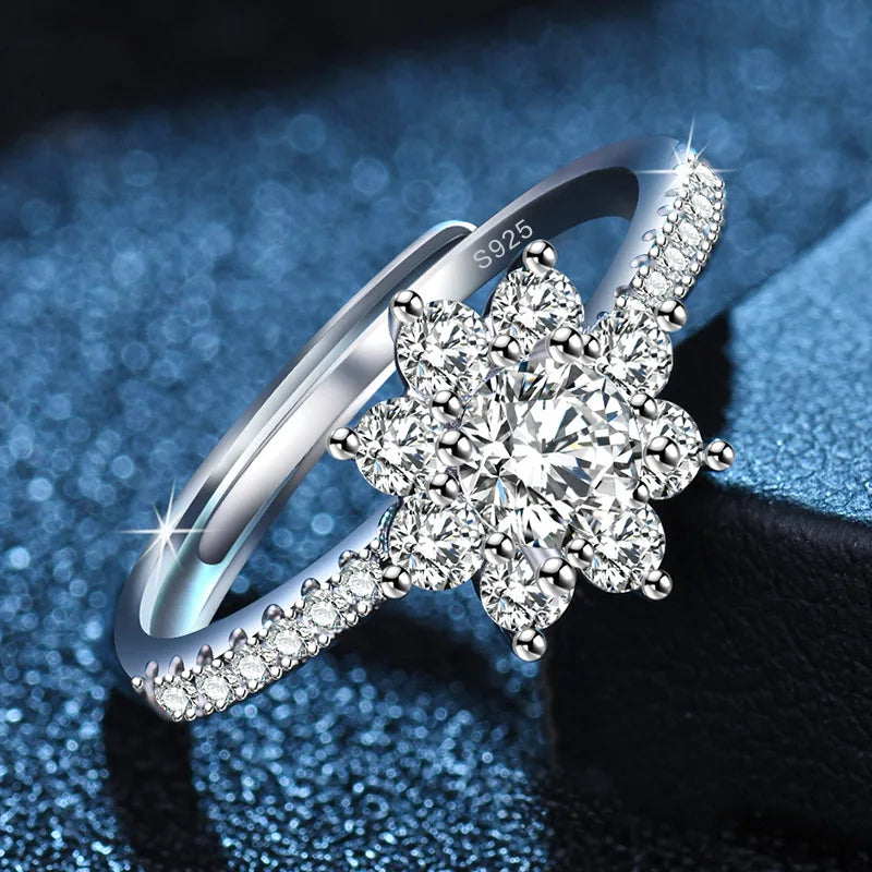 925 Sterling Silver Zircon Ring — MIG & MIK STYLE™