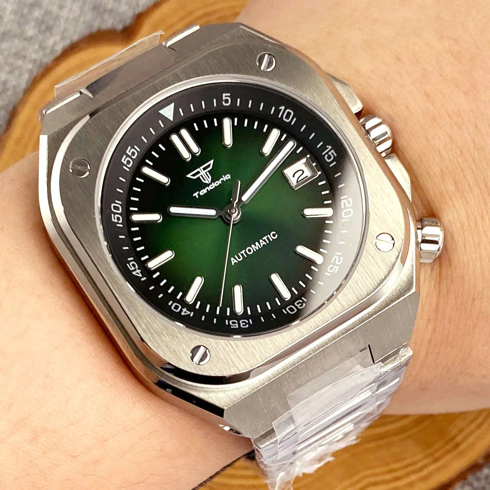 MIG & MIK STYLE™ Heritage Square Automatic Dive Watch