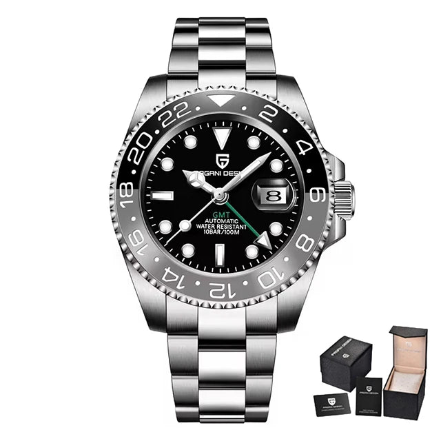 MIG & MIK STYLE™ GMT Automatic Luxury Watch