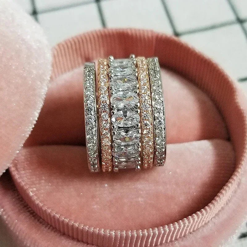 Wide CZ Statement Ring — MIG & MIK STYLE™