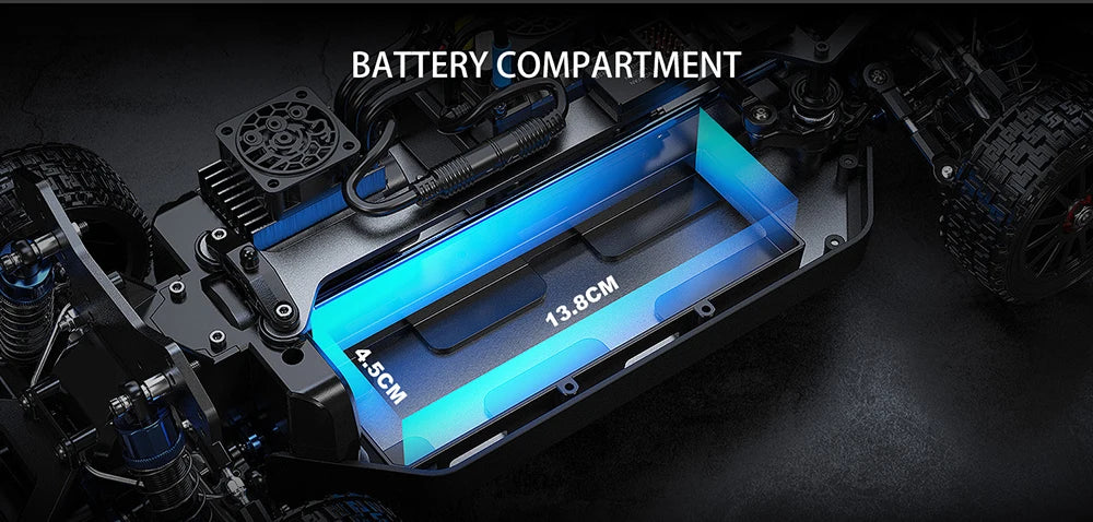 MJX Hyper Go 10303 10304 1:10 Scale Brushless RC Car 70KM/H High-Speed Off-road Racing Car 2.4G Remote Control Drifting Vehicle