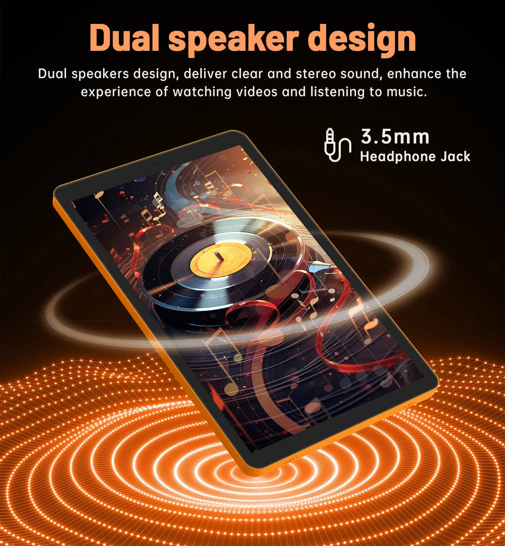 Paitanry 4G LTE 8.68" Android 16 Tablet 16GB RAM+64GB ROM 1TB Expand Octa Core T616 5000mAh 90Hz WiFi 6 Bluetooth 5.0 Tablet PC