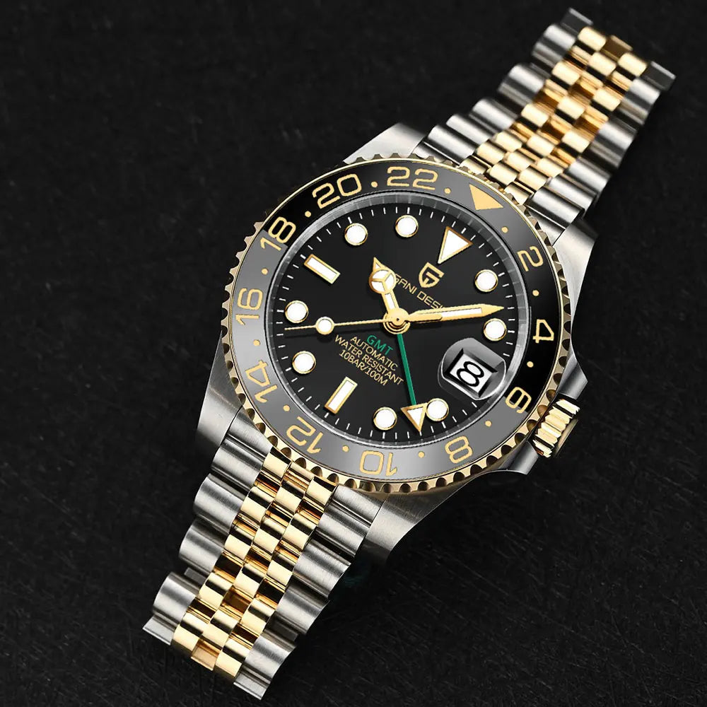 MIG & MIK STYLE™ GMT Automatic Luxury Watch