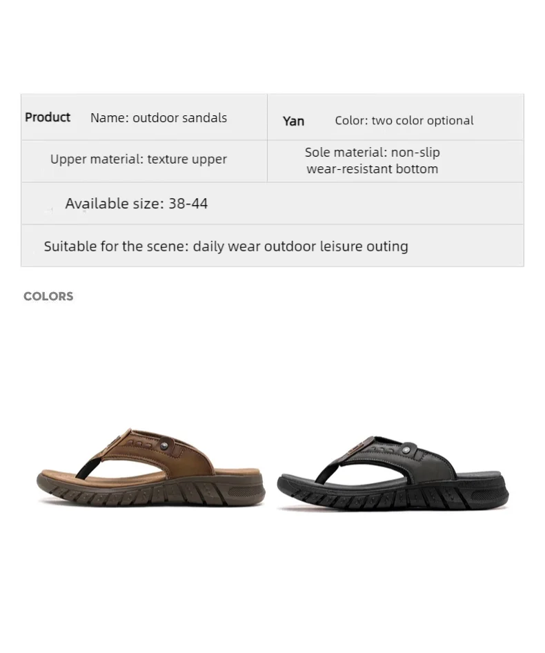 Mens Casual Slippers Summer Outdoor Open Toe Beach Shoes Soft Bottom Comfortable Vacation Indoor Sandals Fashion Non Slip Breath