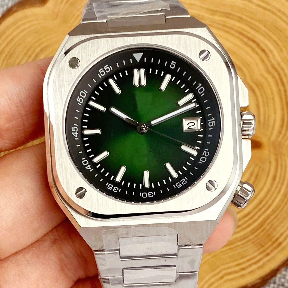 MIG & MIK STYLE™ Heritage Square Automatic Dive Watch