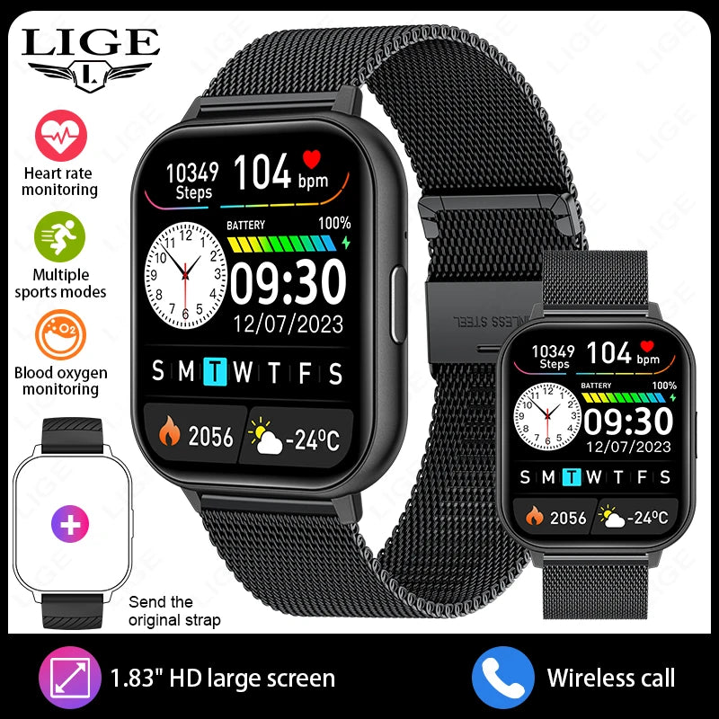 MIG & MIK STYLE™ Women's Luxe Bluetooth Smartwatch
