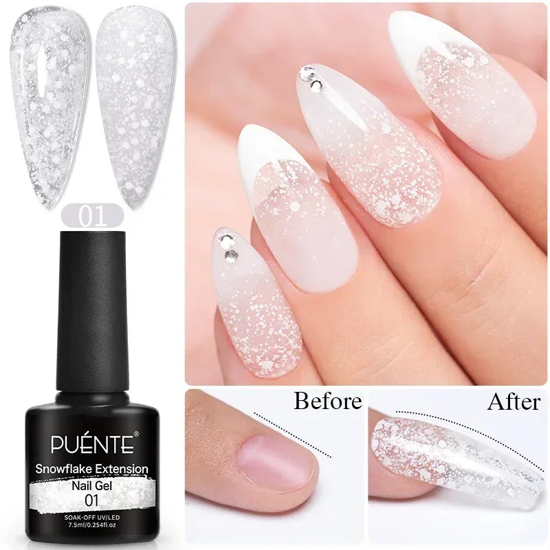 MIG & MIK STYLE™ Fiber Base Gel Nail Strengthener (15ml)