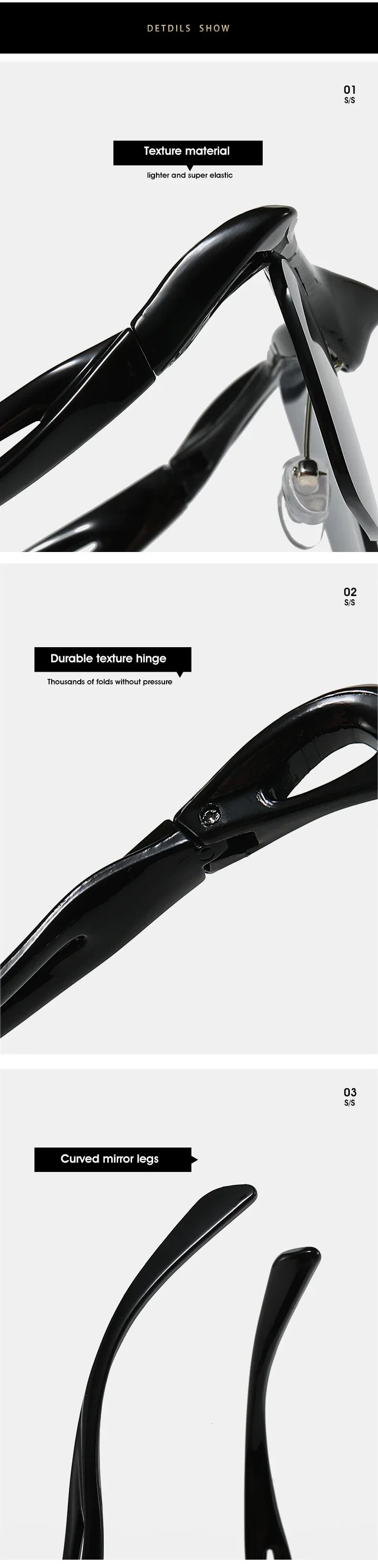 JNPCXI Retro Unique Rimless Square Sunglasses Fashion Ocean Lens Shades Brand Designer Men Punk Mirror Sun Glasses