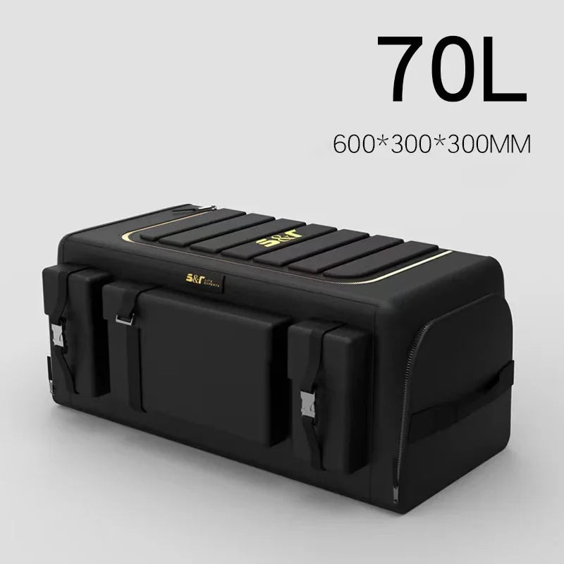 Car Trunk Organizer Box Large Capacity Auto Multiuse Tools Storage Bag Oxford Cloth Folding for Emergency Storage Box