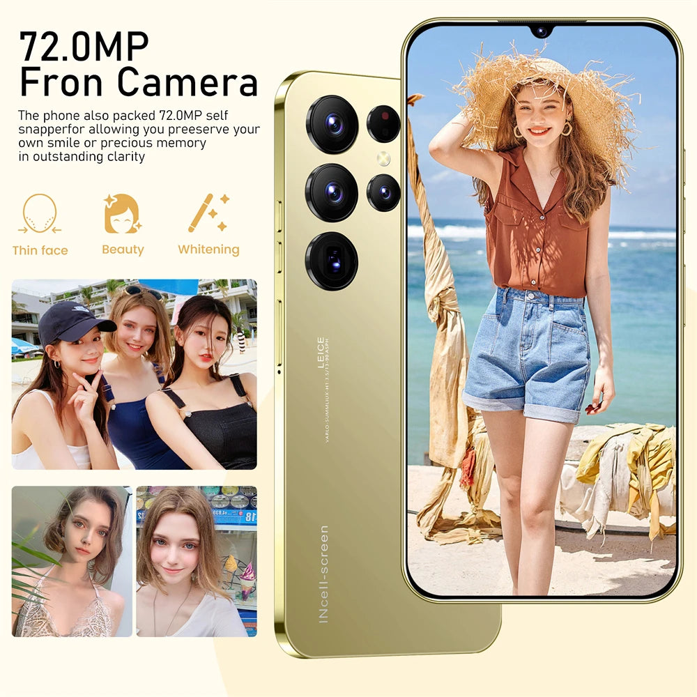 2026 High Quality S26 Ultrar Ultra original intelligent 4G 5G dual card dual standby system global version 7800mAh battery