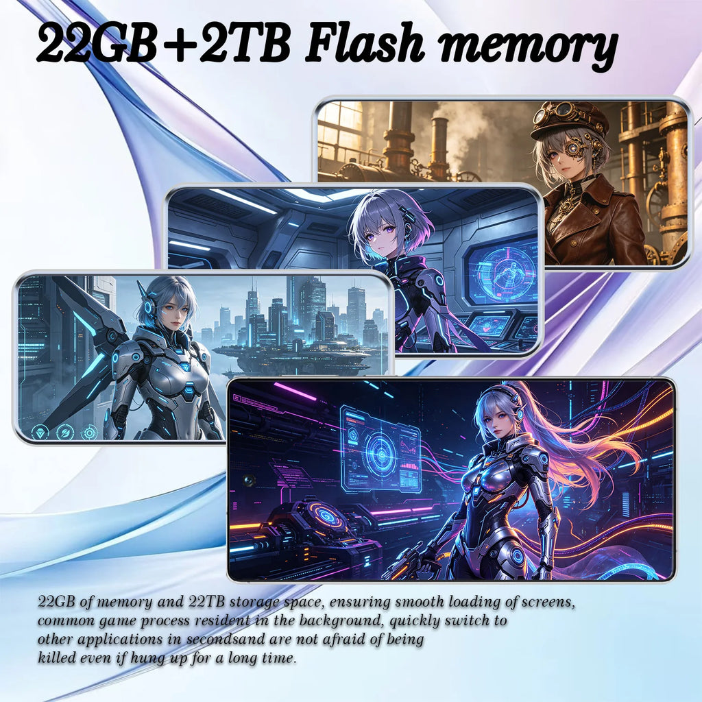 High Quality 2026 New C40 Pro original intelligent 4G 5G dual card dual standby system 22G 2T global version 8000mAh battery