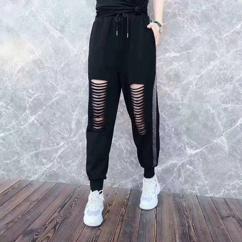 MIG & MIK STYLE™ Women's Active Stripe Jogger Pants
