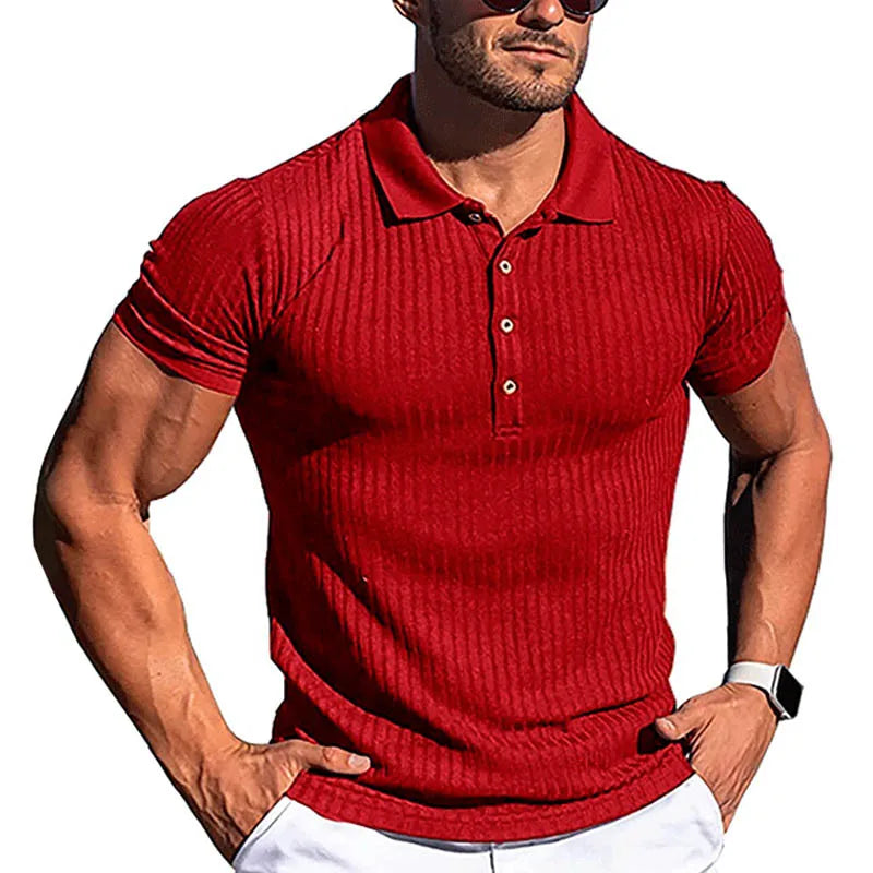 MIG & MIK STYLE™ Men's Premium Knit Polo Shirt