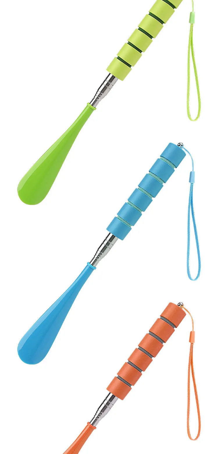 1Pcs/2Pcs New Stretchable Long Shoe Horns 30cm-71cm Metal Shoehorn Pregnant Woman Elderly Shoe Spoon Household Shoe Spatula