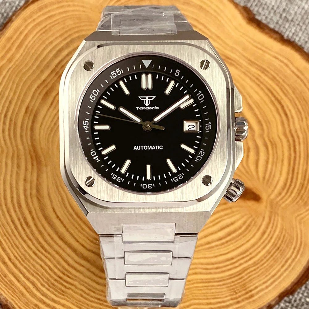 MIG & MIK STYLE™ Heritage Square Automatic Dive Watch